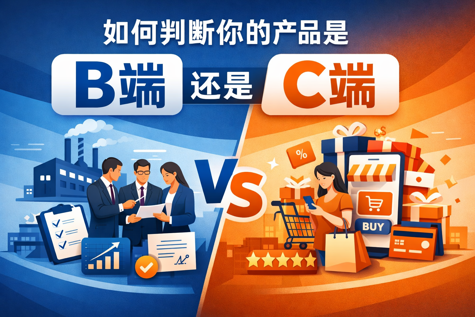 如何判断你的产品是B端还是C端 文章 特色图片